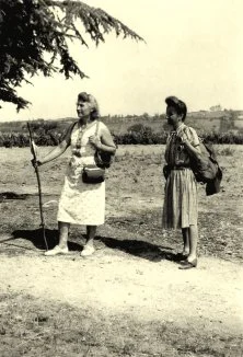 X et Tandrée, à Valence 1945