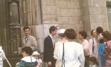 Sortie de l'église