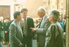 Alain Géry, Christophe, Jean-Claude et Marie Brisset
