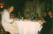 de g à d: Claude Brisset, Madame Bertail, Marie risset, Fernand Bertail