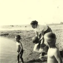 Frédéric et un enfant Géli, Claude