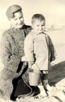 Frédéric avec Granie qui est venu nous voir fin décembre 56