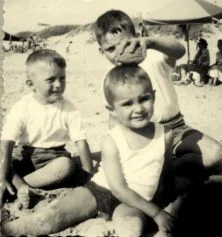 François et Jean Géli avec Frédéric
