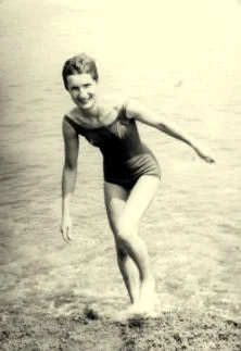 Claude, printemps 61, côte d'Azur, au cours de notre