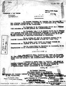 Certificat de position militaire français, pour servir à l'assimilation dans l'armée Argentine