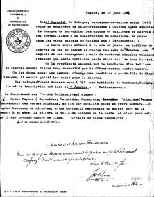 Biographie de Saint Renaud