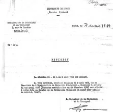 Modification, qui m'affecte au Groupe de Production Thermique de Strasbourg, où je m'installe en fait le 1er juillet 1967