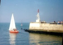 sortie du port de Grandcamp