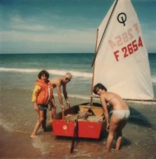 Les optimist Arnaud, Michel, Isabelle?