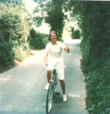 en vélo à St Av, Claude