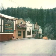 Une ville abandonnée par les chercheurs d'or