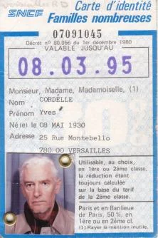Yves, photo de carte d'identité