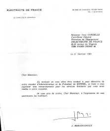 Démission de Sofinel