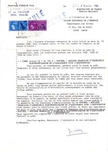 Documents officiels me concernant à Sofinel