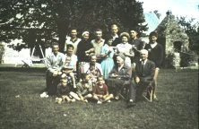 Famille, été 1962 au Prieuré