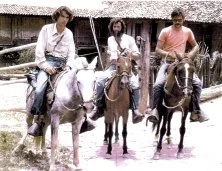 Frédéric en Equateur, début 1980